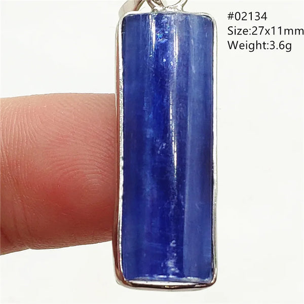 Blue Kyanite Cat Eye Pendant-ToShay.org