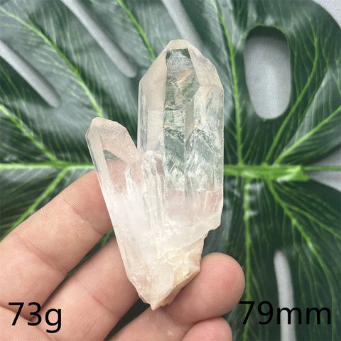 Clear Pineapple Quartz Cluster-ToShay.org