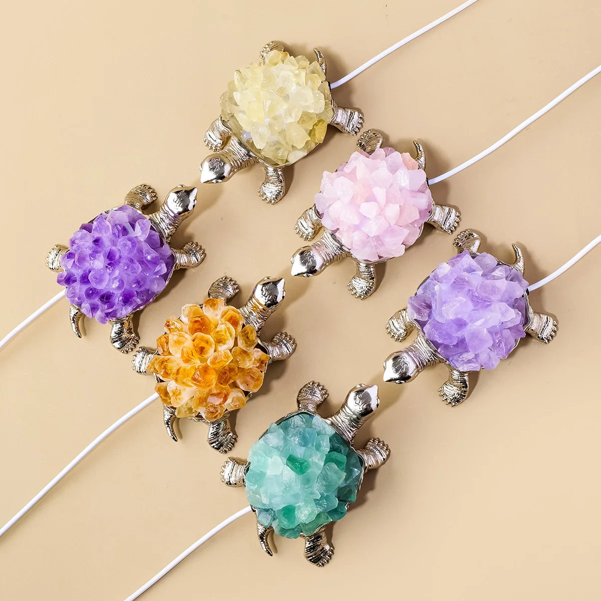 Mixed Crystal Turtle Lights-ToShay.org