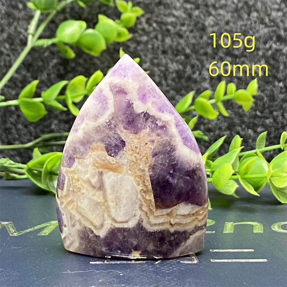 Purple Amethyst Crystal Torch-ToShay.org