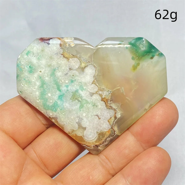 Green Cherry Blossom Agate-ToShay.org