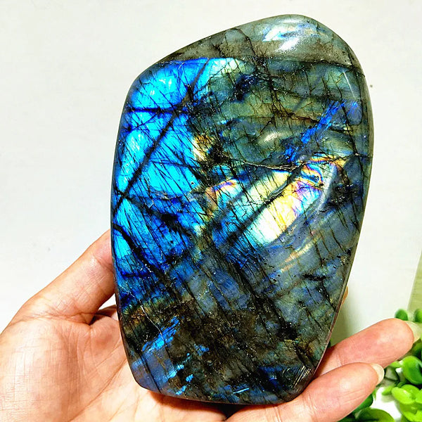 Blue Labradorite Crystal-ToShay.org