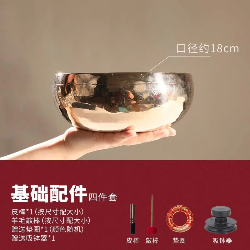Tibetan Brass Singing Bowls-ToShay.org