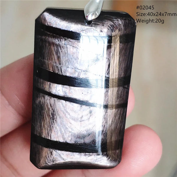 Black Hypersthene Pendant-ToShay.org