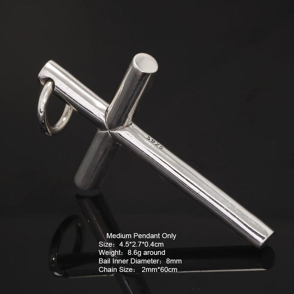 Silver Cross Pendant-ToShay.org