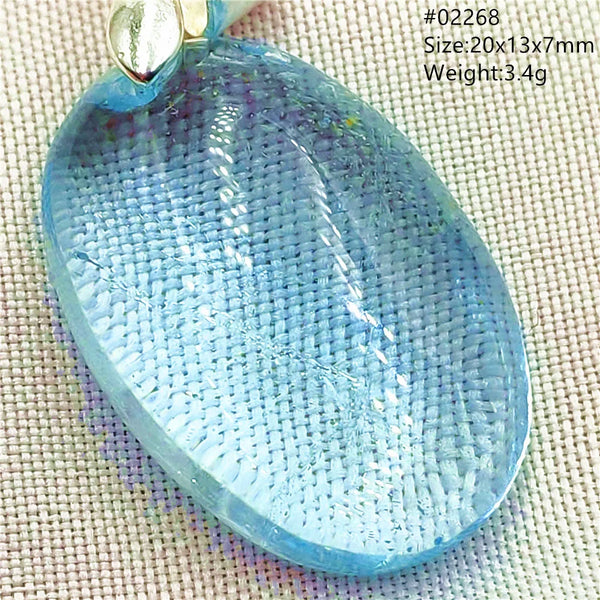 Blue Topaz Crystal Pendant-ToShay.org