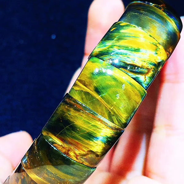 Yellow Pietersite Bracelet-ToShay.org