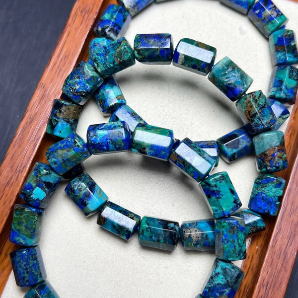 Blue Malachite Bracelet-ToShay.org