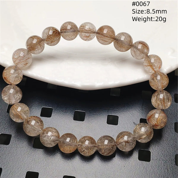 Silver Rutilated Quartz Bracelet-ToShay.org