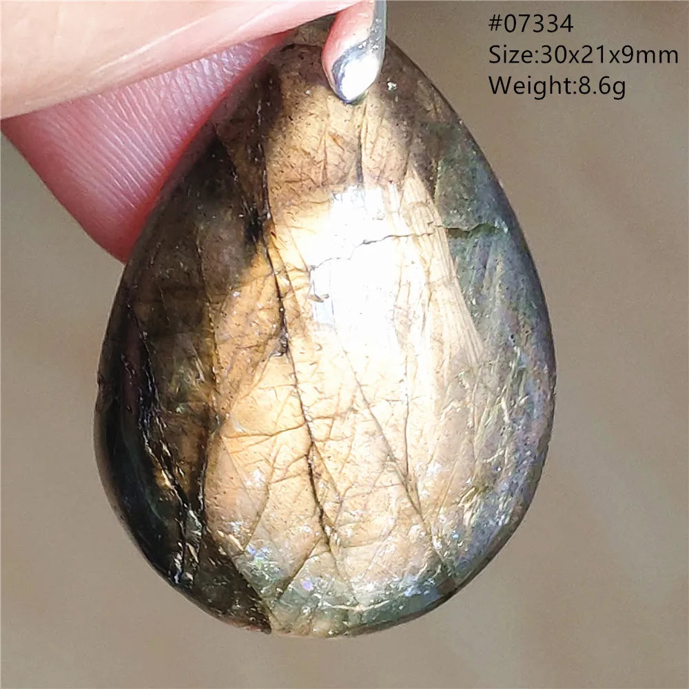 Blue Light Labradorite Pendant-ToShay.org