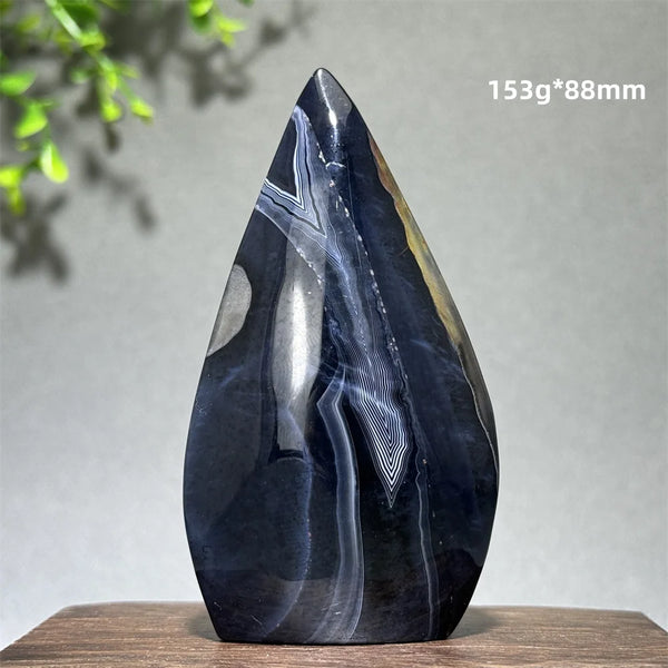 Black Agate Torch-ToShay.org