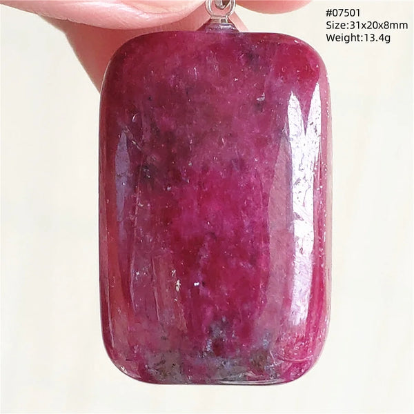 Red Ruby Zoisite Light Pendant-ToShay.org