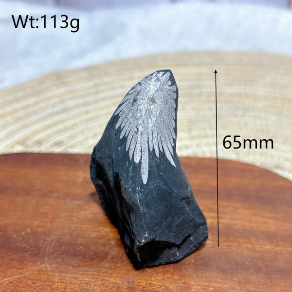 Black Chrysanthemum Raw Stone-ToShay.org