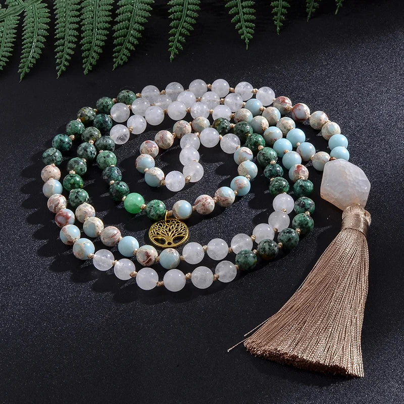 Mixed Crystal Mala Beads-ToShay.org