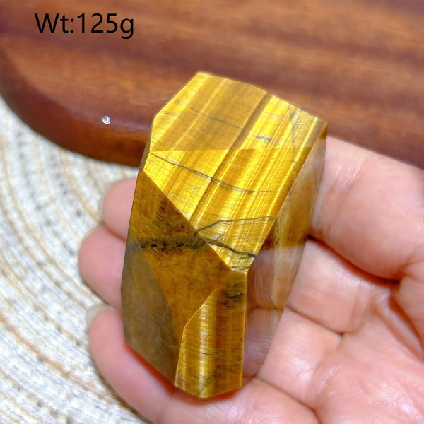 Blue Yellow Tiger Eye Stone-ToShay.org