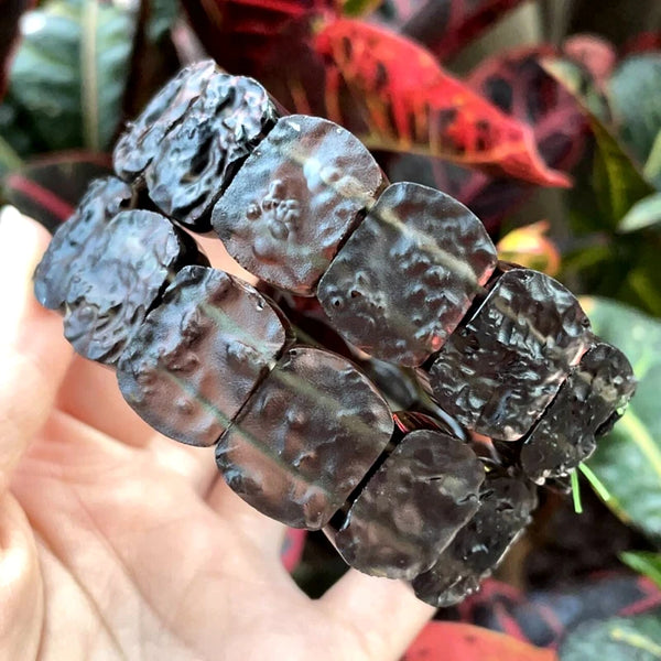 Black Tektite Bracelet-ToShay.org