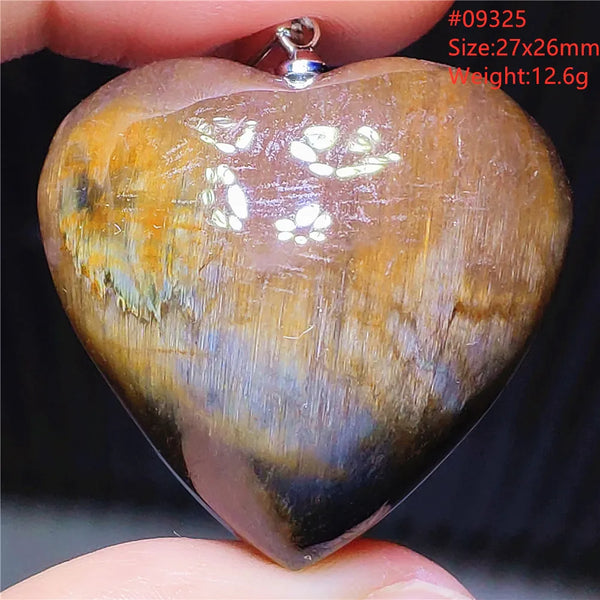 Blue Pietersite Chatoyant Pendant-ToShay.org