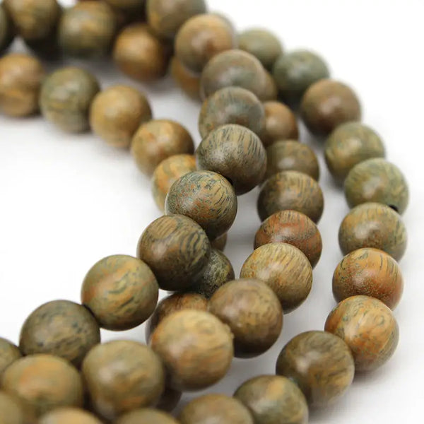 Green Sandalwood Prayer Malas-ToShay.org