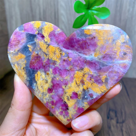 Pink Unicorn Tourmaline Heart-ToShay.org