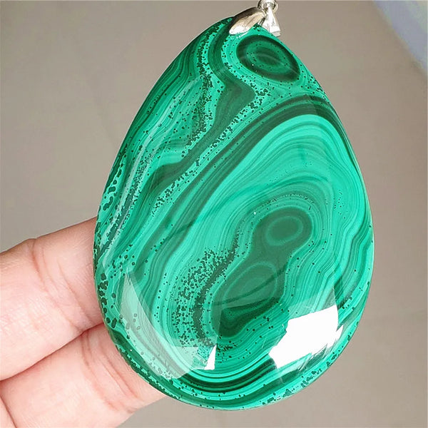 Green Malachite Pendant-ToShay.org
