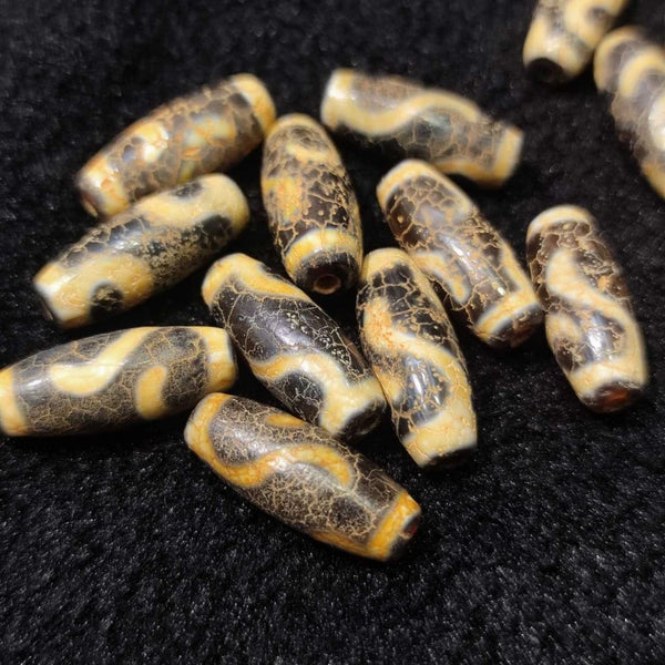 Tibetan Agate Eyes Dzi-ToShay.org