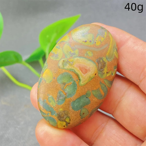 Green Rainforest Palm Stone-ToShay.org