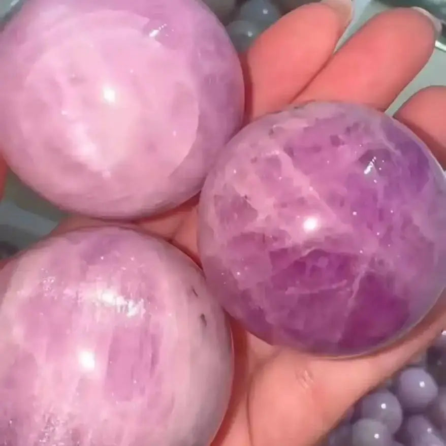Purple Kunzite Ball-ToShay.org