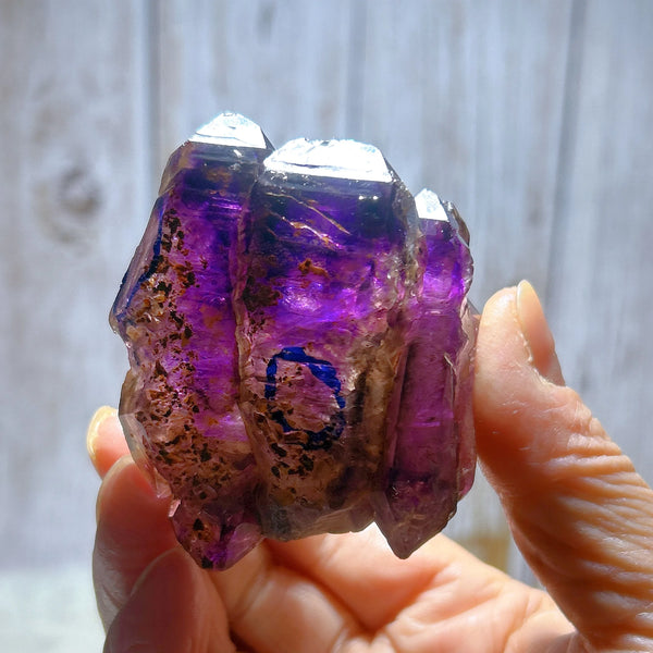 Purple Super Seven Cluster-ToShay.org
