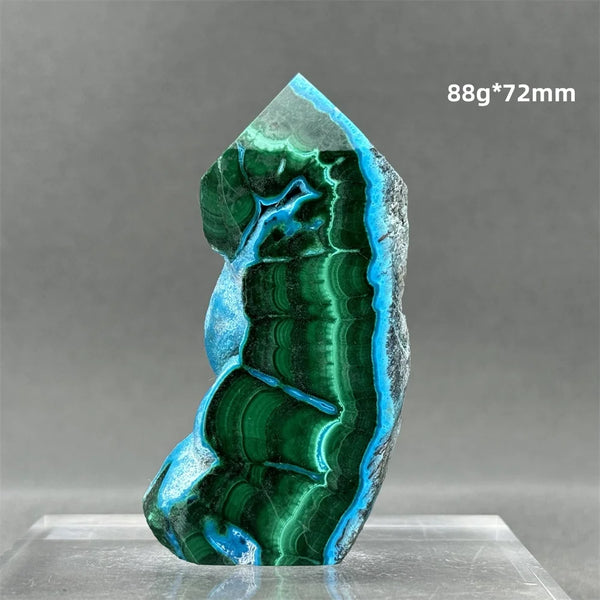 Blue Green Chrysocolla Stone-ToShay.org