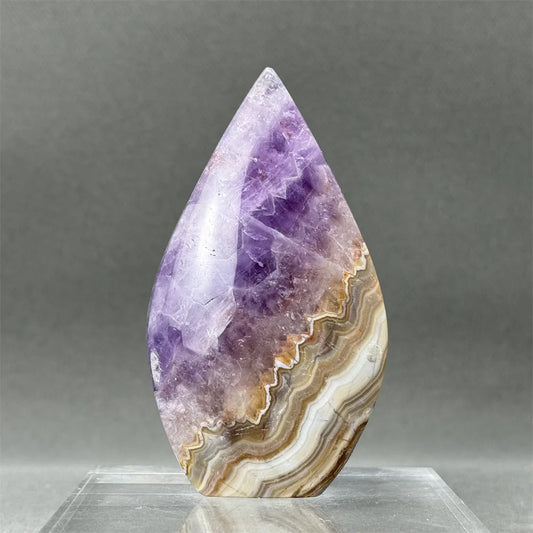 Purple Amethyst Agate Torch-ToShay.org