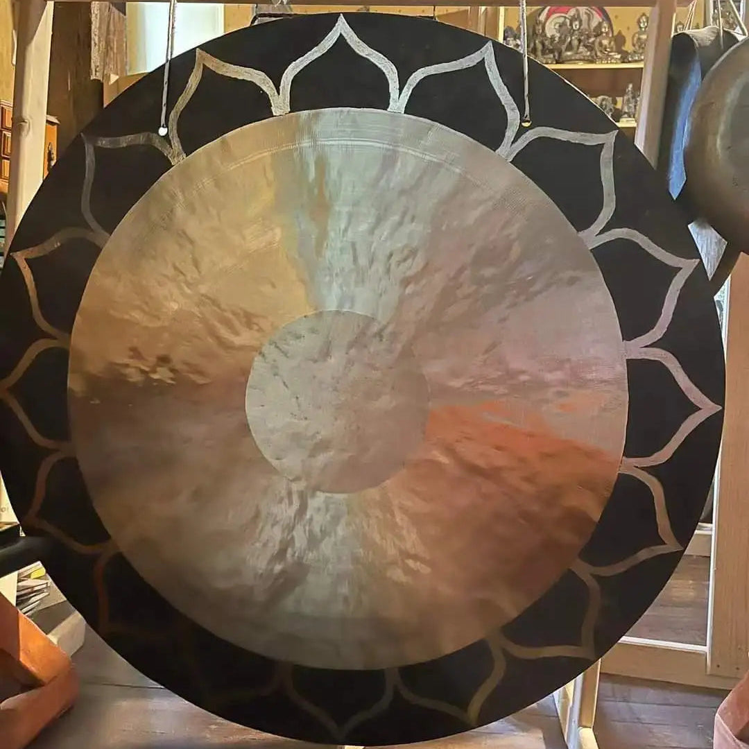 Bronze Lotus Wind Gong-ToShay.org