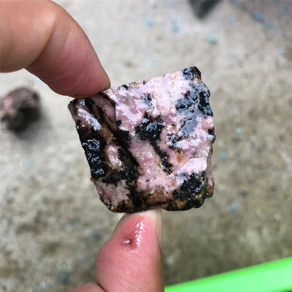 Pink Rhodonite Raw Stones-ToShay.org