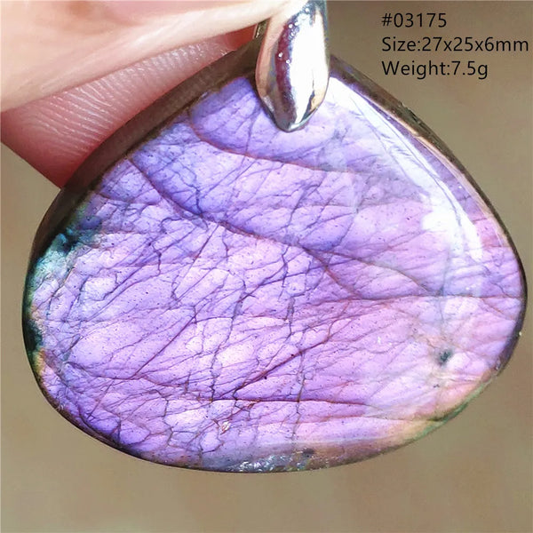 Rainbow Labradorite Pendant-ToShay.org