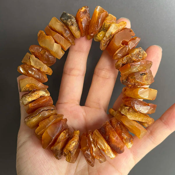 Yellow Amber Bracelets-ToShay.org