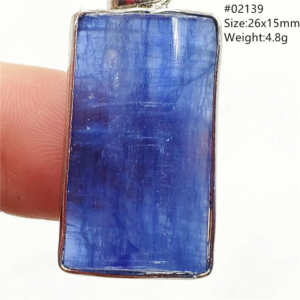 Blue Kyanite Cat Eye Pendant-ToShay.org
