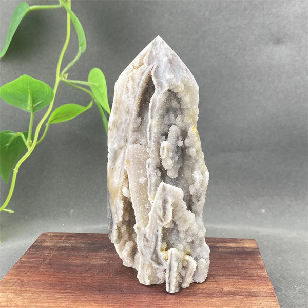 Purple Sphalerite Crystal Tower-ToShay.org