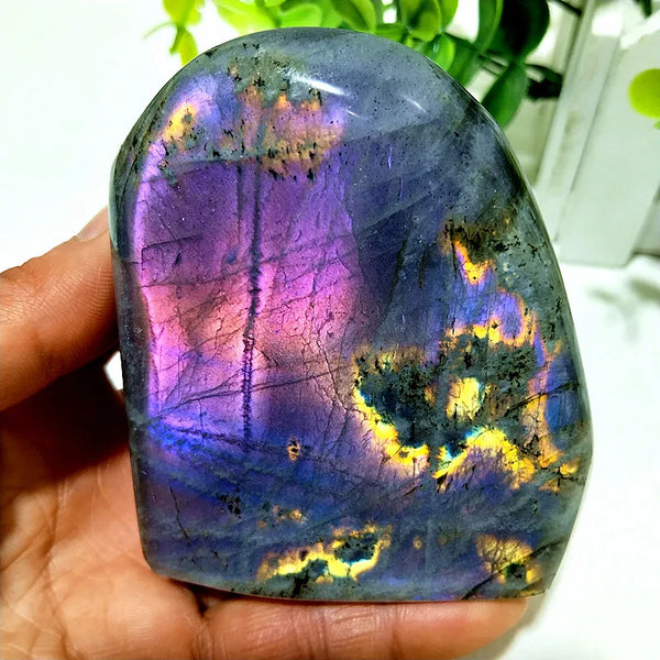 Violet Labradorite Crystal-ToShay.org