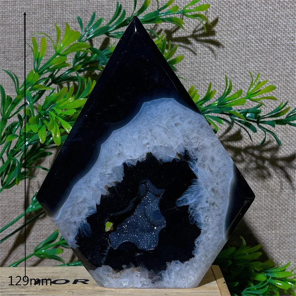 Black Agate Torch-ToShay.org