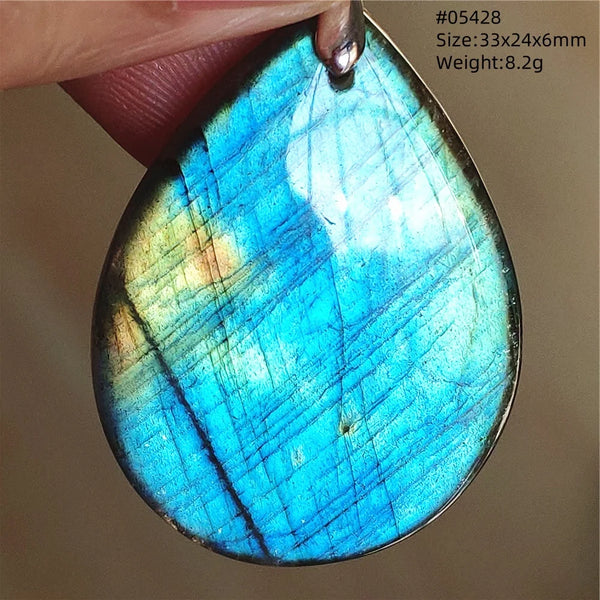 Blue Light Labradorite Pendant-ToShay.org