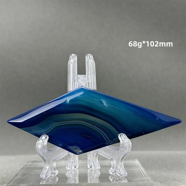 Blue Agate Rhombus-ToShay.org