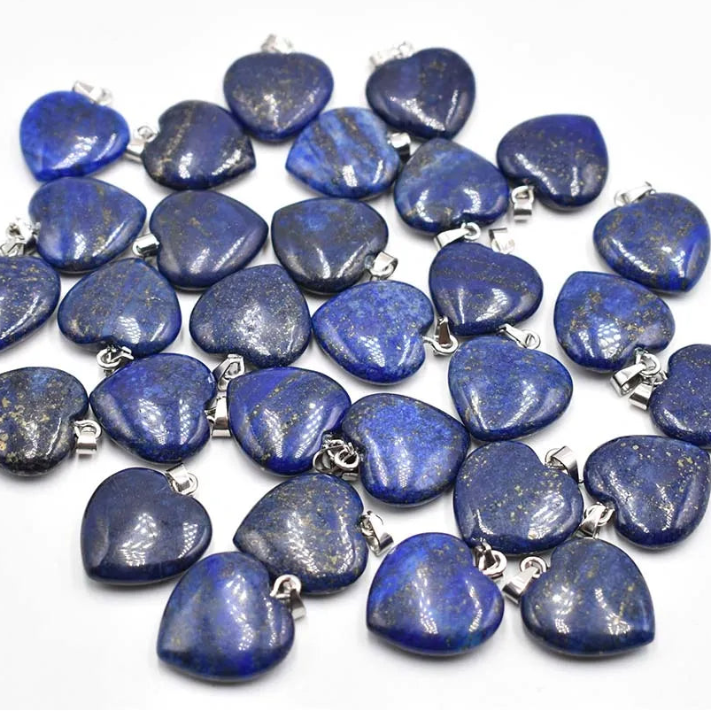 Blue Lapis Lazuli Hearts-ToShay.org
