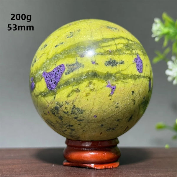 Green Atlantis Mineral Ball-ToShay.org
