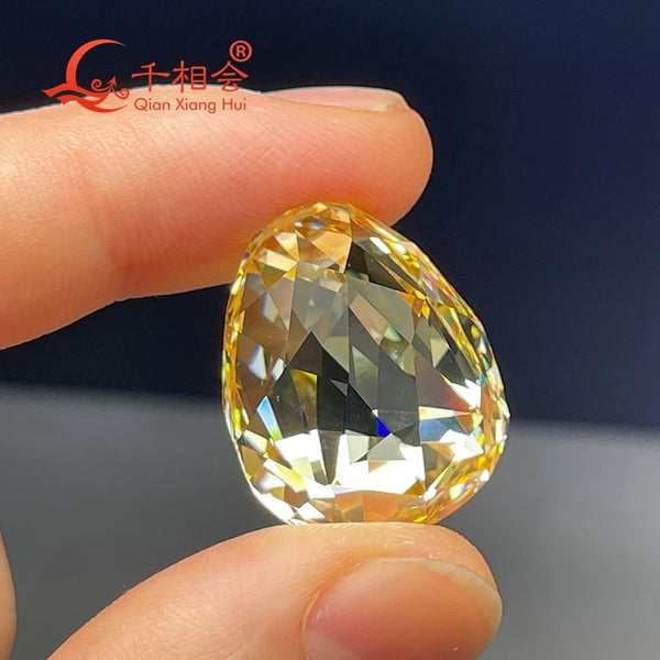 Yellow Cubic Zirconia Diamond-ToShay.org