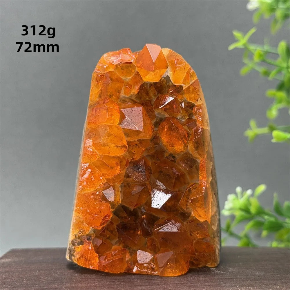 Orange Citrine Mineral Crystal-ToShay.org