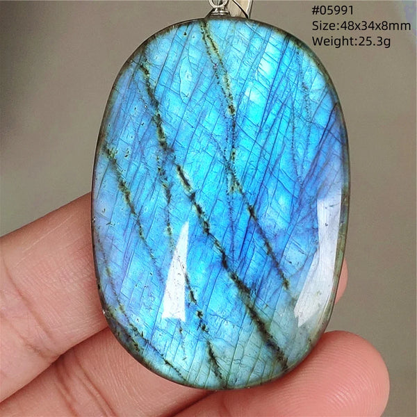 Blue Labradorite Pendant-ToShay.org