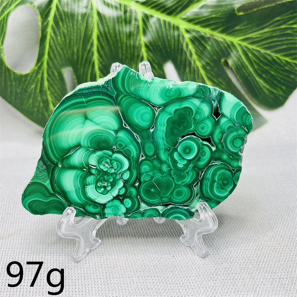 Green Malachite Slice-ToShay.org