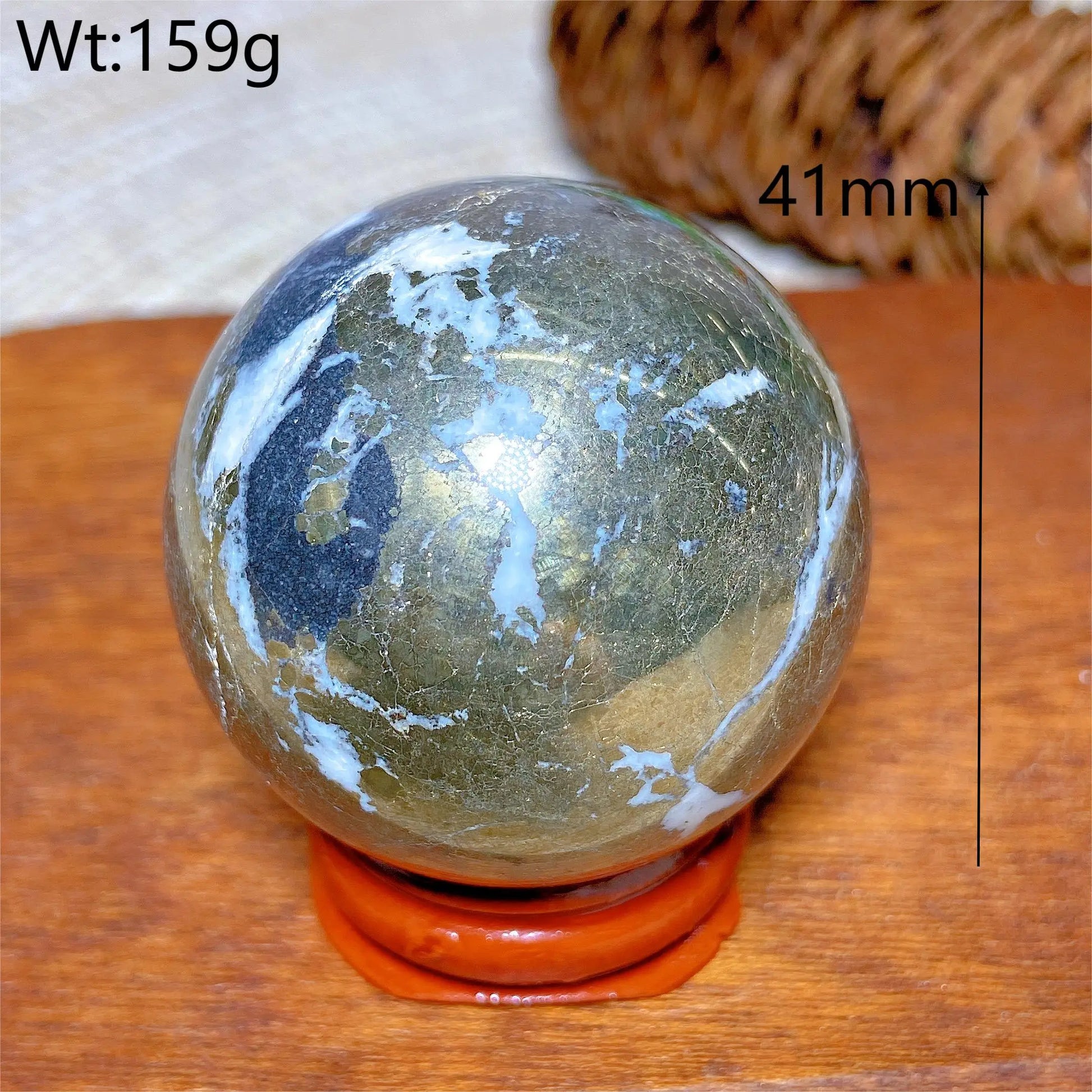 Gold Pyrite Ball-ToShay.org