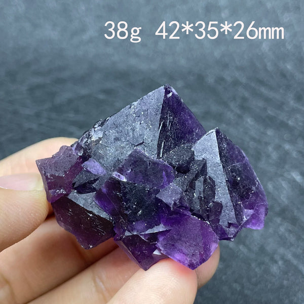 Purple Fluorite Crystal-ToShay.org