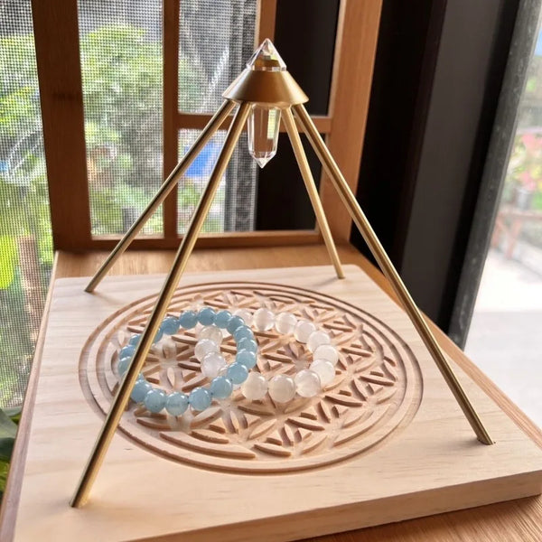 Copper Crystal Clearing Pyramid-ToShay.org