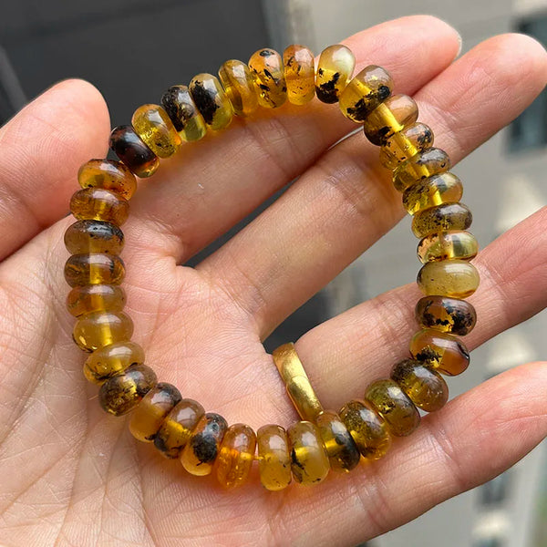 Yellow Amber Bracelet-ToShay.org